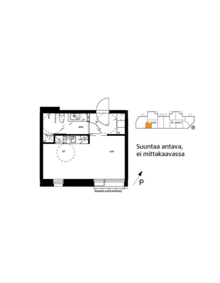 Upea Asunto Keskustassa 94m2 Appartement *